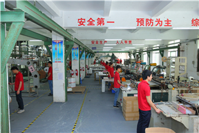 Plastic bag production workshop